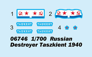 1/700 Russian Destroyer Taszkient 1940 - Hobby Sense