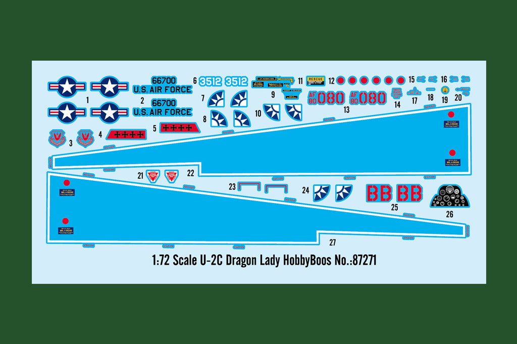 1/72 U2C Dragon Lady - Hobby Sense