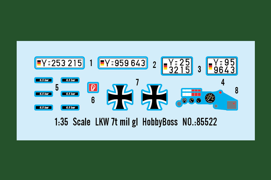 1/35 LKW 7t mil gl - Hobby Sense