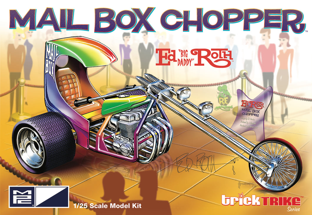 1/25 Ed Roth's Mail Box Chopper - Trick Trikes Series - Hobby Sense