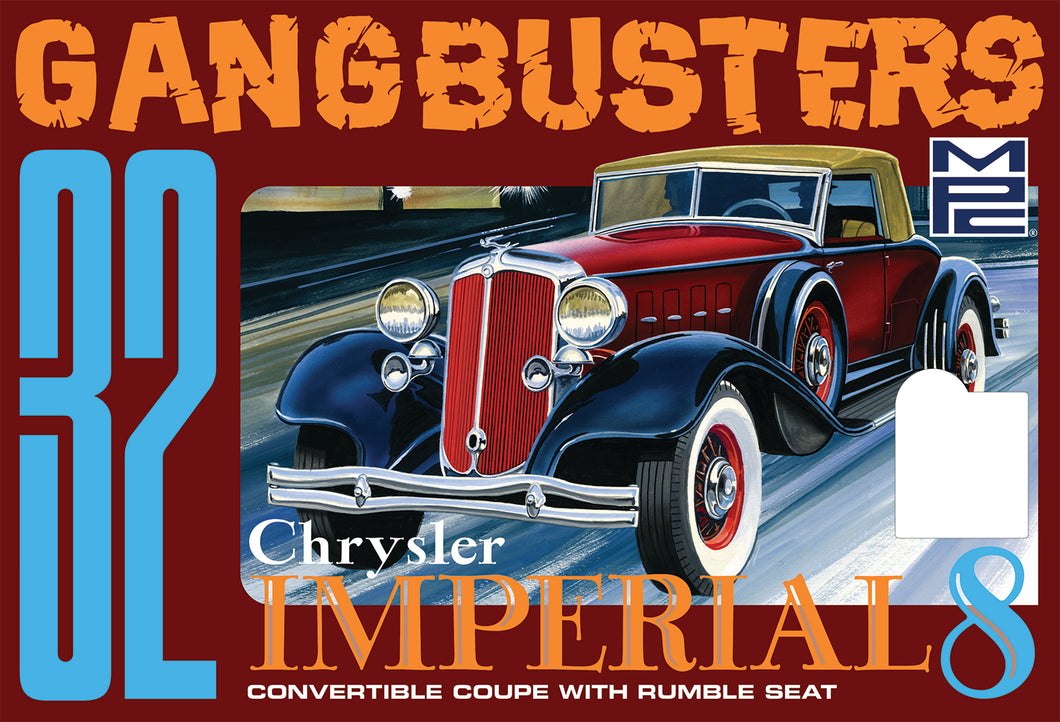 1/25 '32 Chrysler Imperial Gangbusters - Hobby Sense