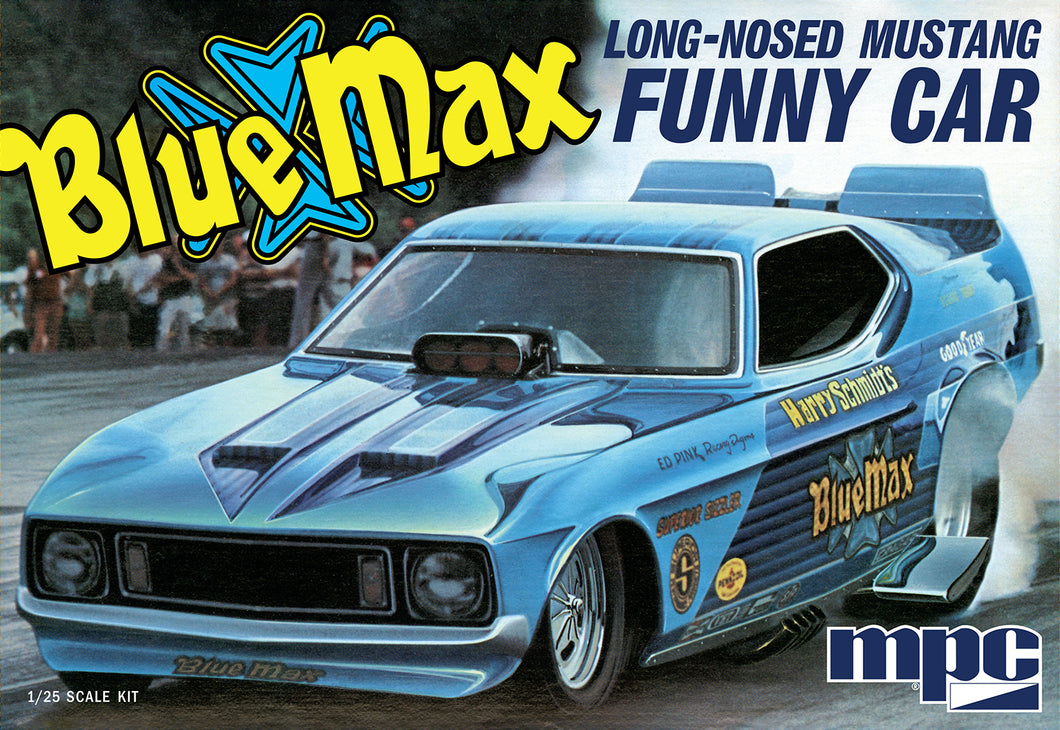 1/25 Blue Max Long-Nosed Mustang Funny Car - Hobby Sense