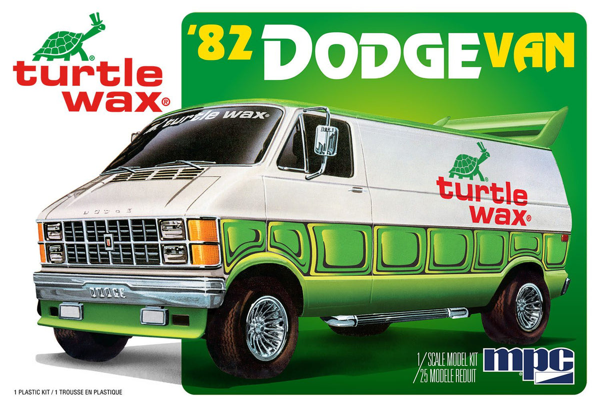 1/25 1982 Dodge Van Turtle Vax - Hobby Sense