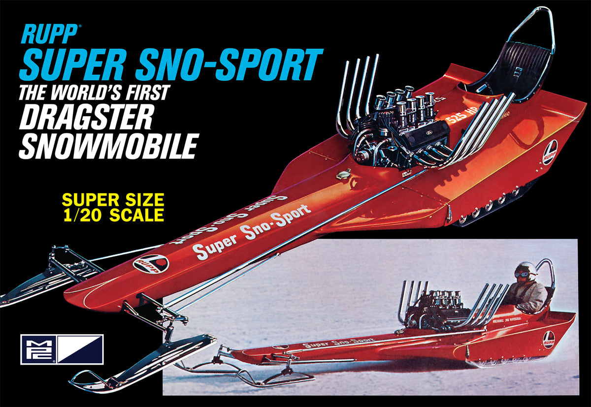 1/20 Rupp Super Sno-Sport Dragster Snowmobile - Hobby Sense
