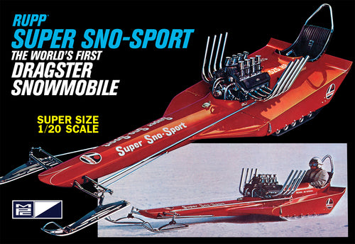 1/20 Rupp Super Sno-Sport Dragster Snowmobile - Hobby Sense