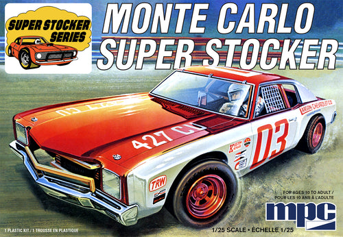 1/25 1971 Chevy Monte Carlo Super Stocker Race Car - Hobby Sense