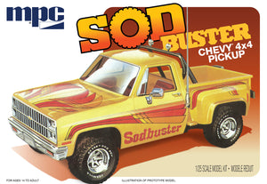 1/25 1981 Sod Buster Chevy 4x4 Stepside Pickup Truck - Hobby Sense