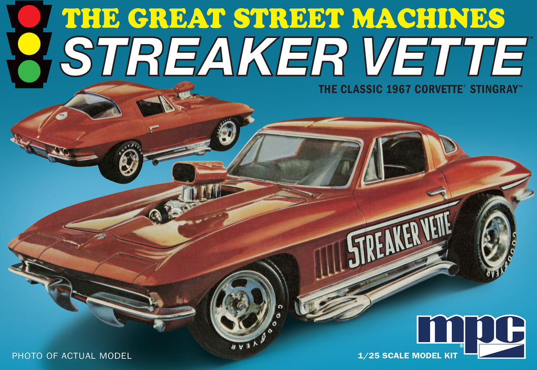 1/25 1967 Chevy Corvette Stingray Streaker Vette - Hobby Sense