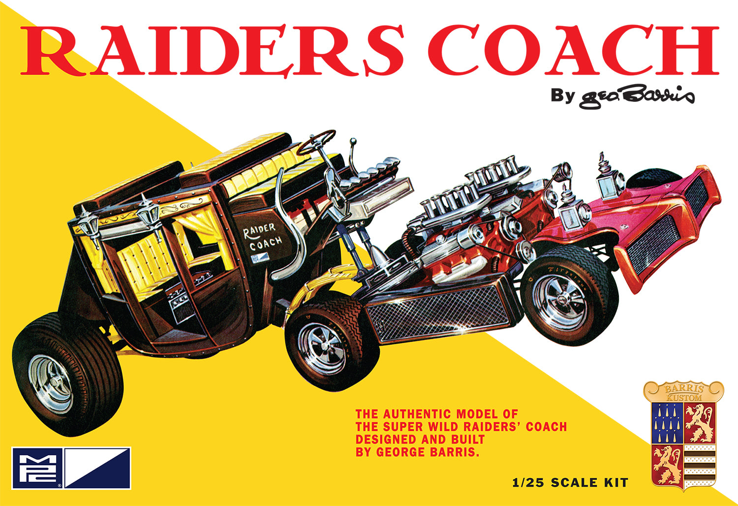 1/25 George Barris Raiders Coach - Hobby Sense
