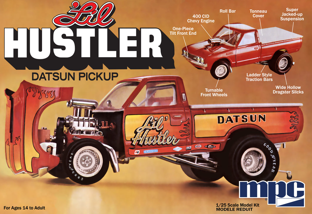1/25 Li'l Hustler 1975 Datsun Pickup Truck - Hobby Sense