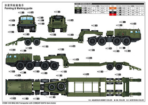 1/35 MAZ 545 Transporter with CHMZAP-5247G Semi-trailer - Hobby Sense