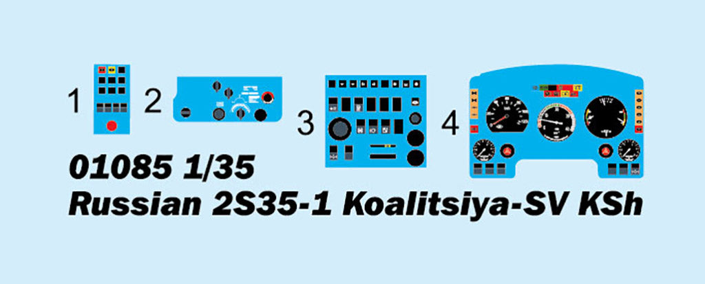 1/35 Russian 2S35-1 Koalitsiya SV KSh - Hobby Sense