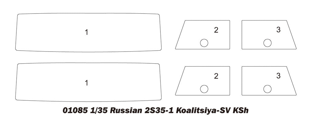 1/35 Russian 2S35-1 Koalitsiya SV KSh - Hobby Sense