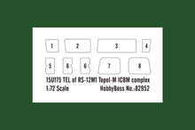 1/72 15U175 TEL of RS-12M1 Topol-M ICBM Complex - Hobby Sense