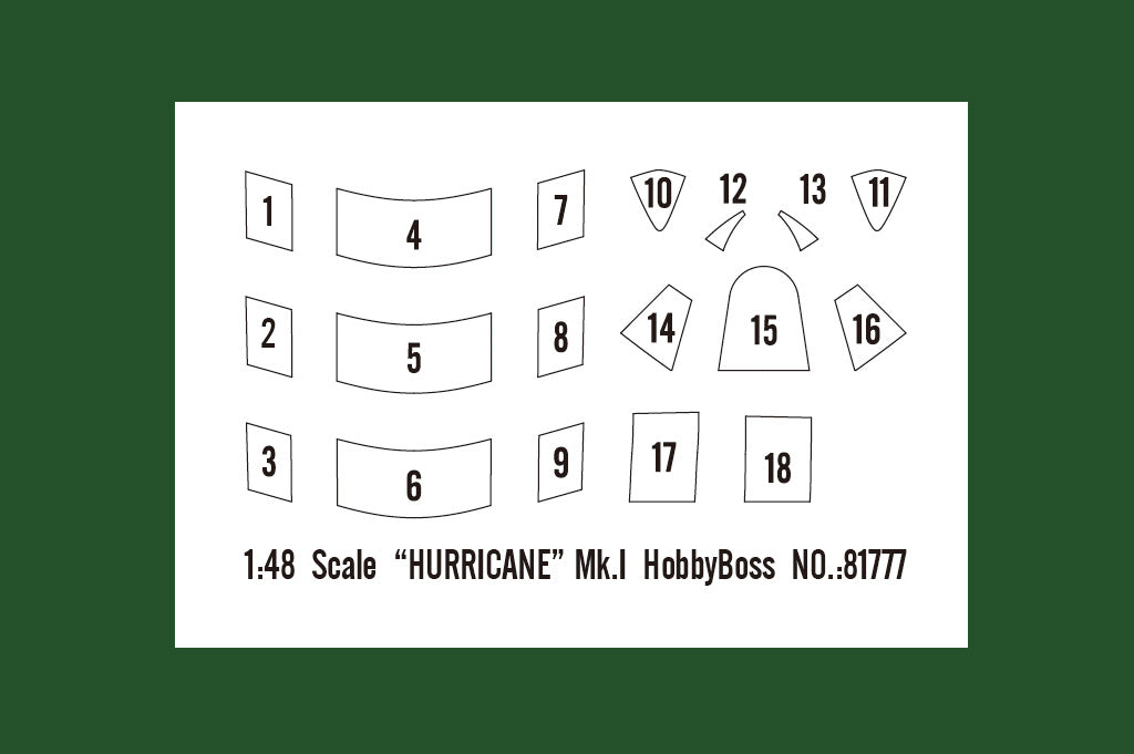 1/48 Hurricane Mk.I - Hobby Sense