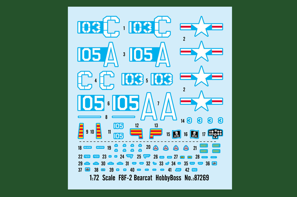 1/72 F8F2 Bearcat, easy kit - Hobby Sense
