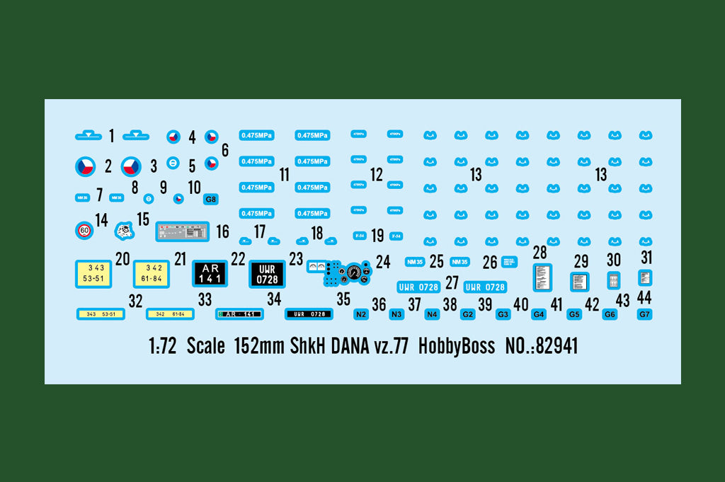 1/72 152mm ShkH DANA vz.77 - Hobby Sense
