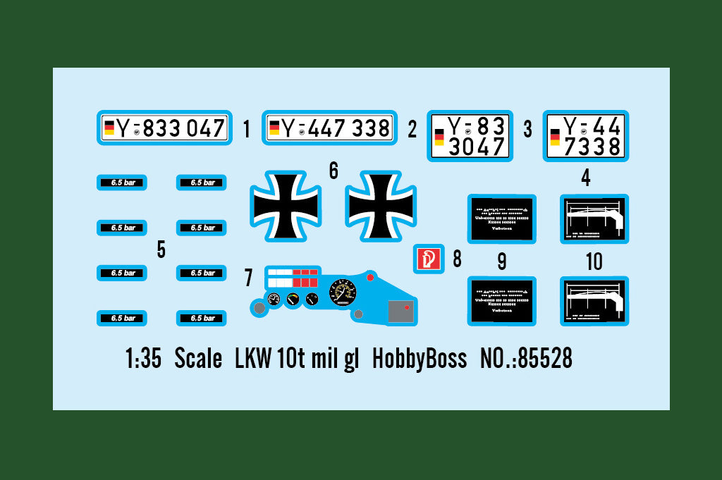 1/35 LKW 10t mil gl - Hobby Sense