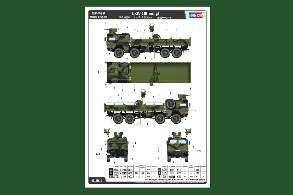 1/35 LKW 10t mil gl - Hobby Sense
