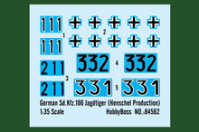 1/35 German Sd.Kfz.186 Jagdtiger (Henschel Production) - Hobby Sense