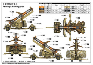 1/35 German Flakrakete Rheintochter I - Hobby Sense