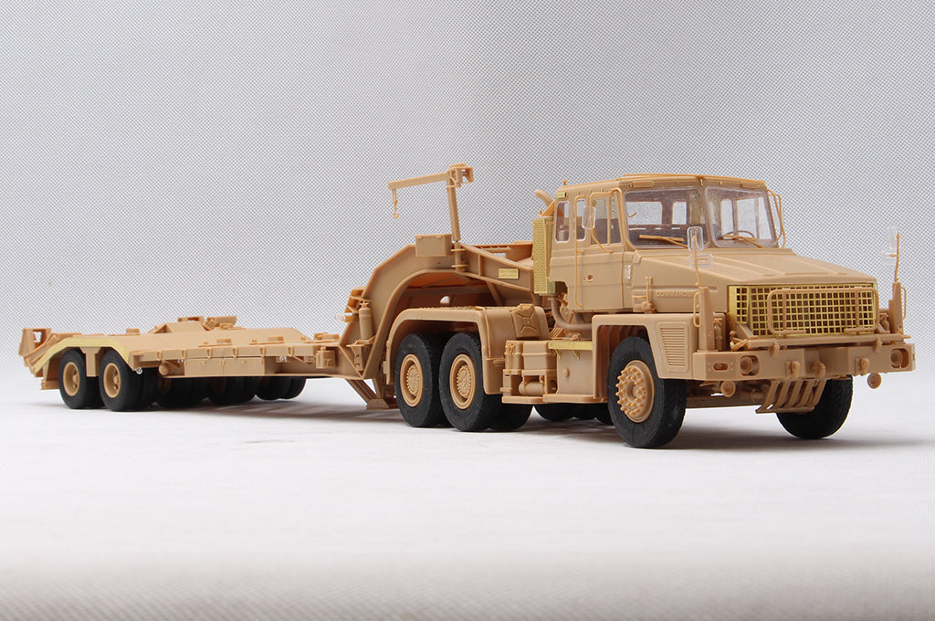 1/35 Scammell Commander with 62 tonne Crane Fruehauf Semi-trailer - Hobby Sense