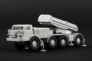 1/72 Russian 9P140 TEL of 9K57 Uragan Multiple Launch Rocket System - Hobby Sense