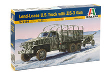 1/35 Lend Lease US Truck with Zis-3 Gun - Hobby Sense