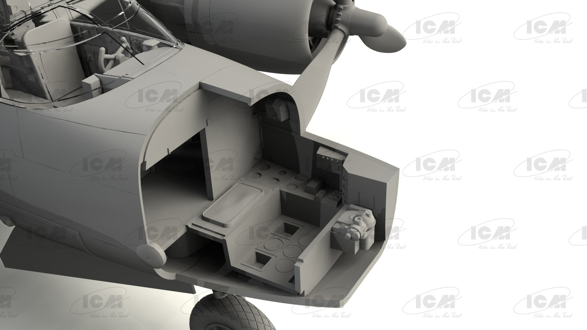 1/48 A-26C-15 Invader, WWII American Bomber - Hobby Sense