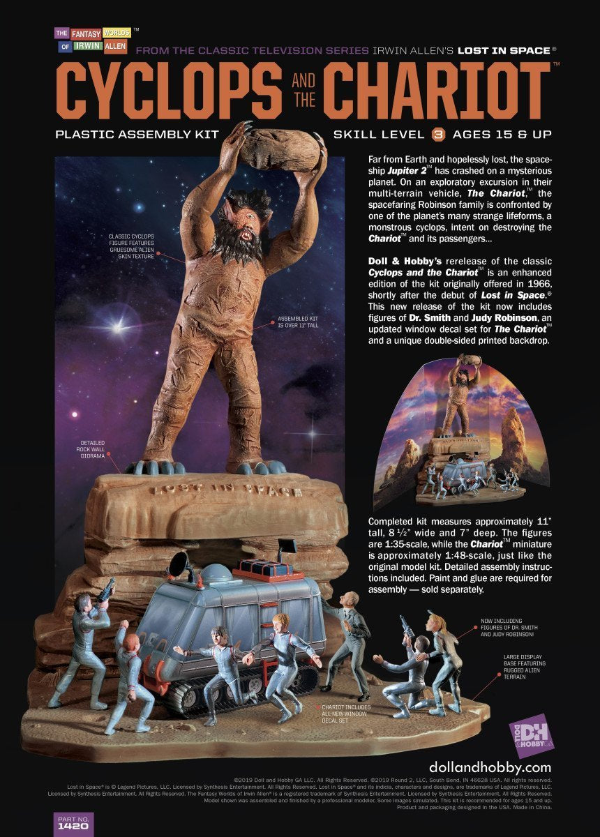 Lost in Space Cyclops and Chariot - Hobby Sense