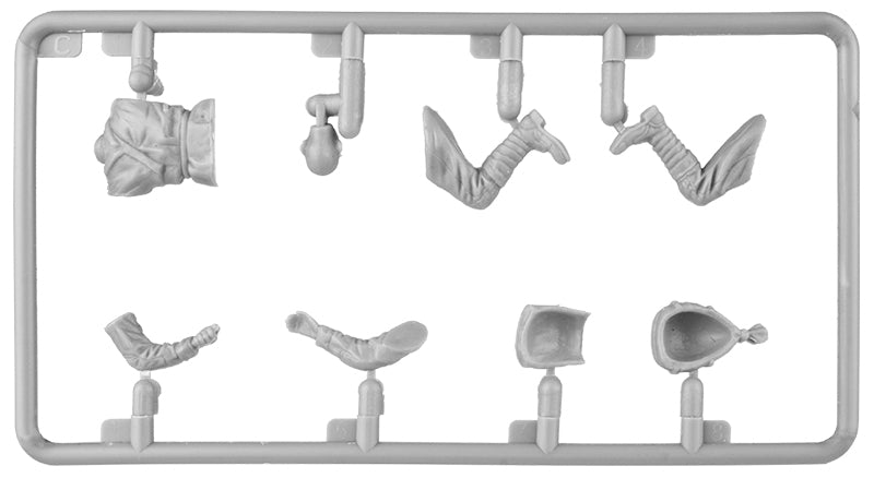 1/35 Soviet Infantry Tank Riders Set 1 - Hobby Sense