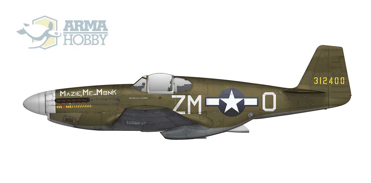 1/72 F6C Mustang Expert Set - Hobby Sense