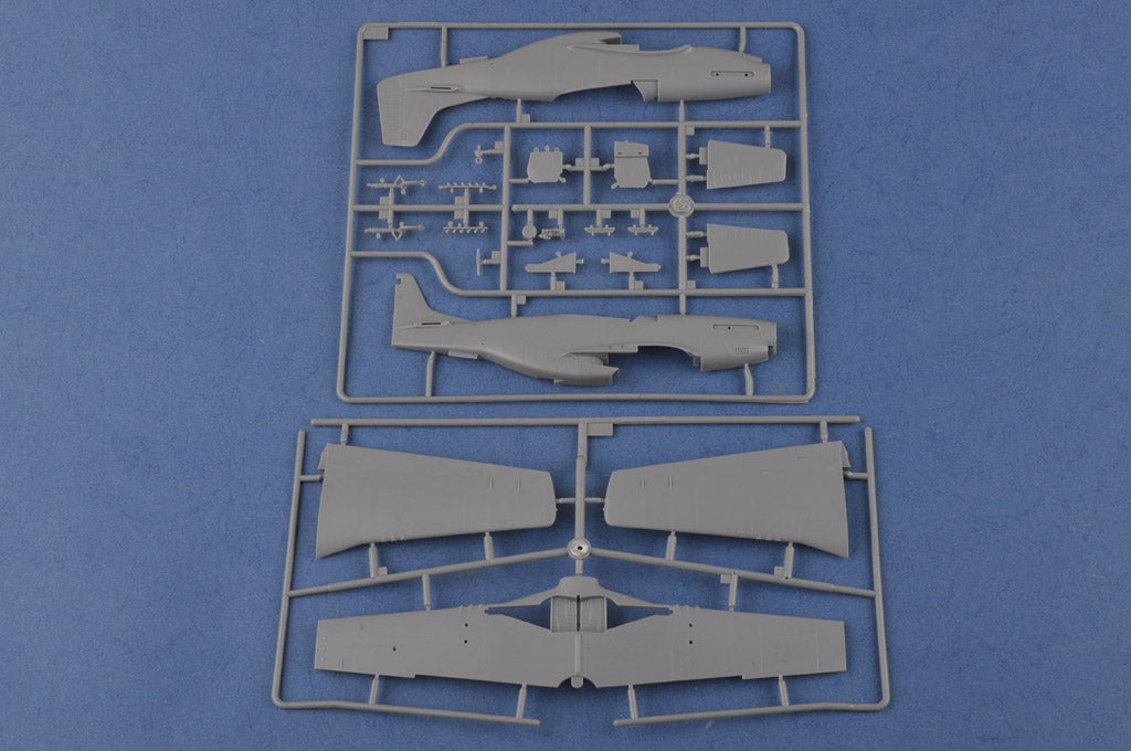 1/48 P51D Mustang IV Fighter, Easy Assembly - Hobby Sense