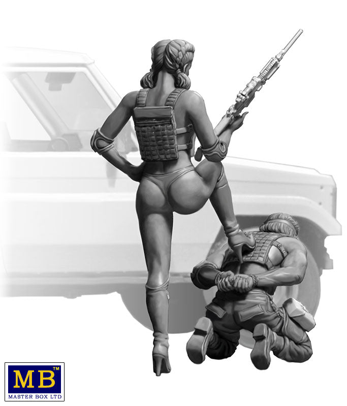 1/35 Skull Clan - New Amazons. This is not the place for strangers! - Hobby Sense