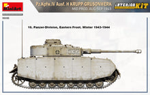 1/35 Pz.Kpfw.IV Ausf. H Krupp-Grusonwerk. Mid Production Aug-Sep 1943 Interior Kit - Hobby Sense