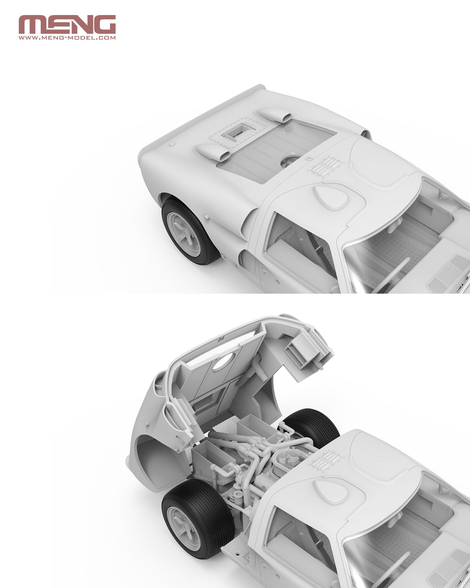 1/24 Ford GT40 Mk.II 66 - Hobby Sense