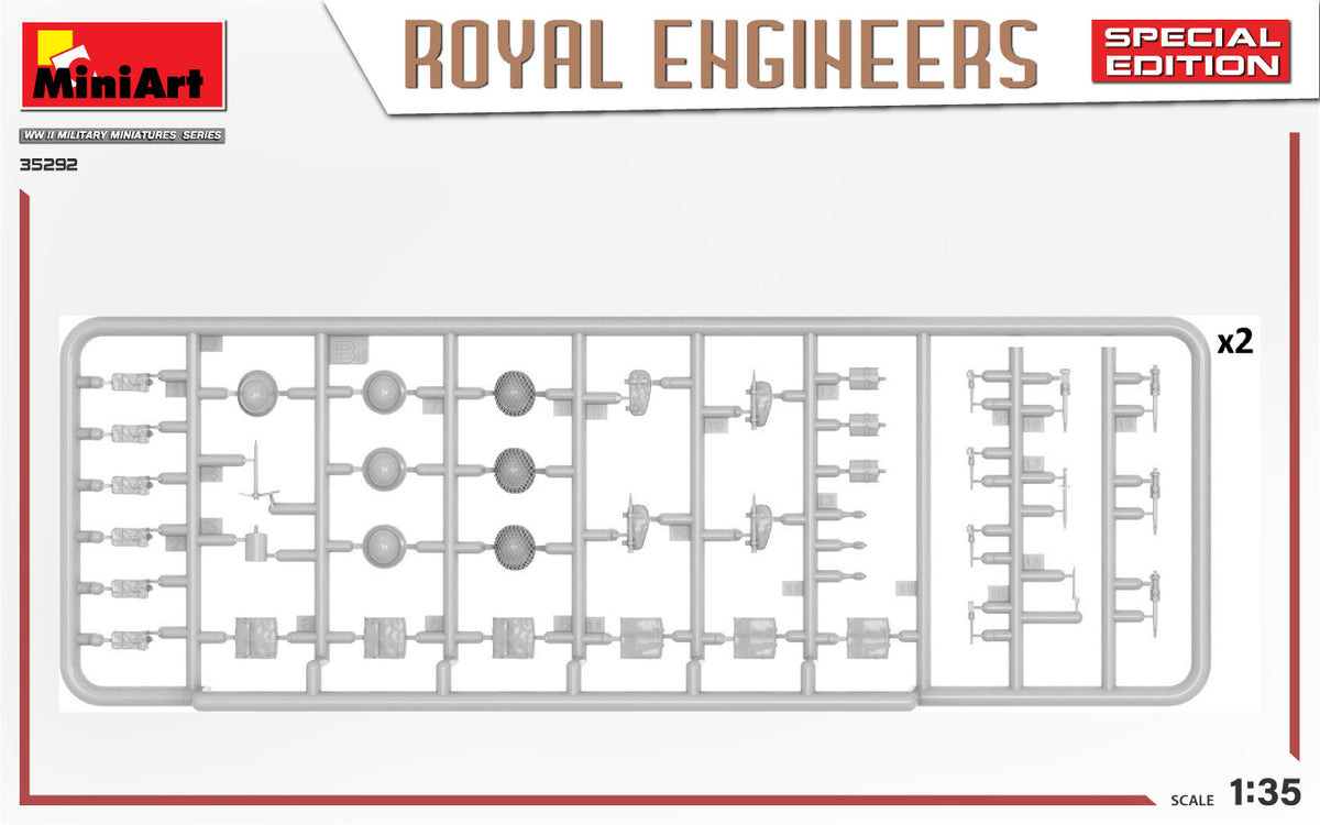 1/35 Royal Engineers. Special Edition - Hobby Sense