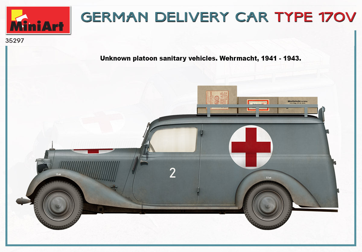 1/35 German Delivery Car Type 170V - Hobby Sense