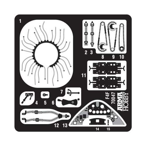1/72 F4F4 Wildcat Expert Set - Hobby Sense