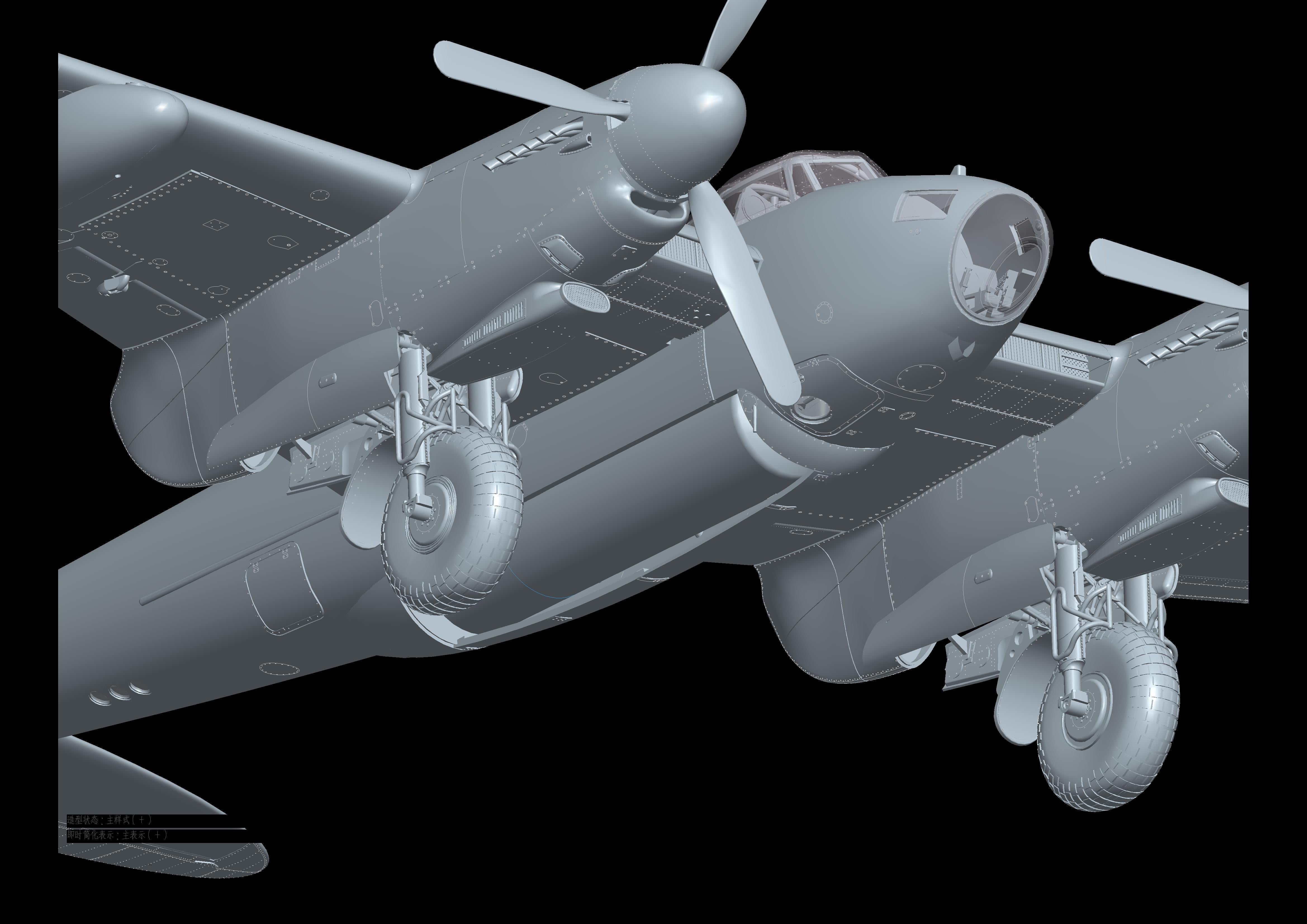 1/32 de Havilland Mosquito B Mk.IX/Mk.XVI - Hobby Sense