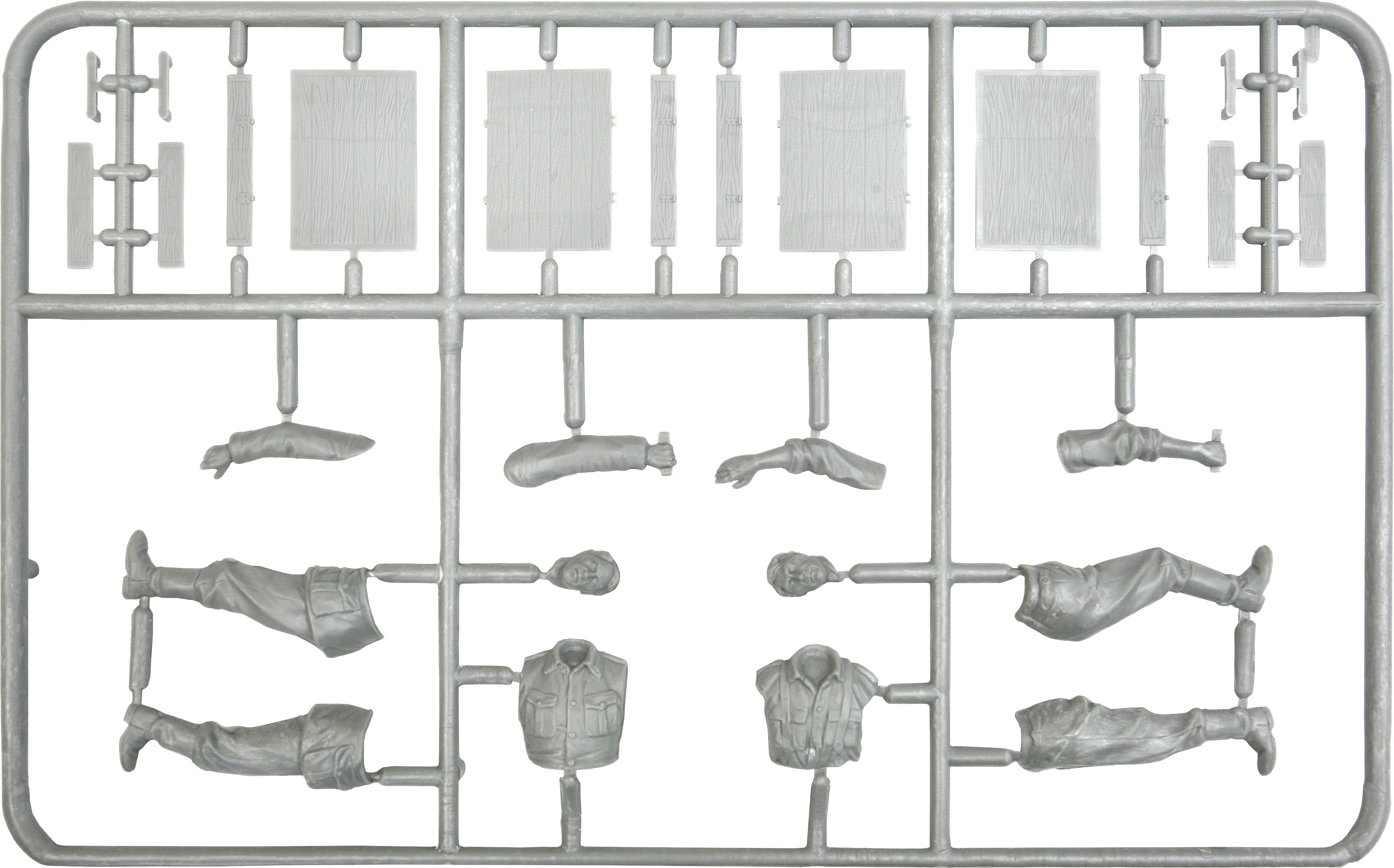 1/35 German Soldiers Carrying Ammo Boxes - Hobby Sense