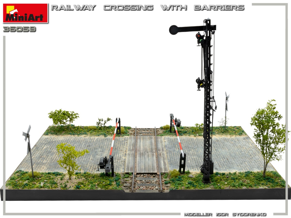 1/35 Railroad Crossing - Hobby Sense