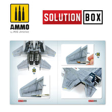 Ammo Mig How To Paint USAF Navy Grey Fighters - Solution Book - Hobby Sense