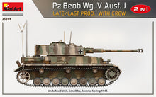 1/35 Pz.Beob.Wg.IV Ausf. J Late/Last Prod. 2 in 1 with Crew - Hobby Sense