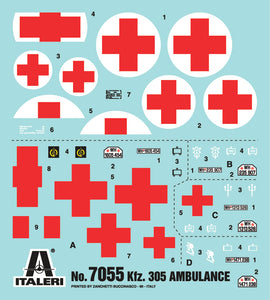 1/72 KFZ. 305 Ambulance - Hobby Sense