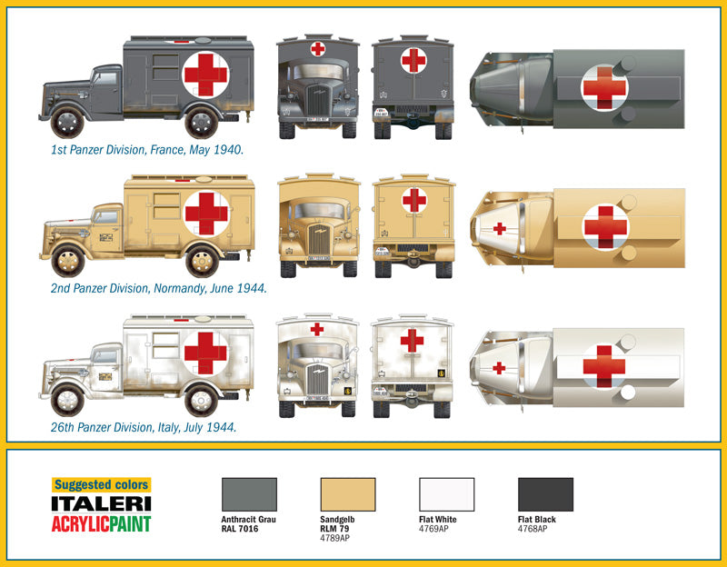 1/72 KFZ. 305 Ambulance - Hobby Sense