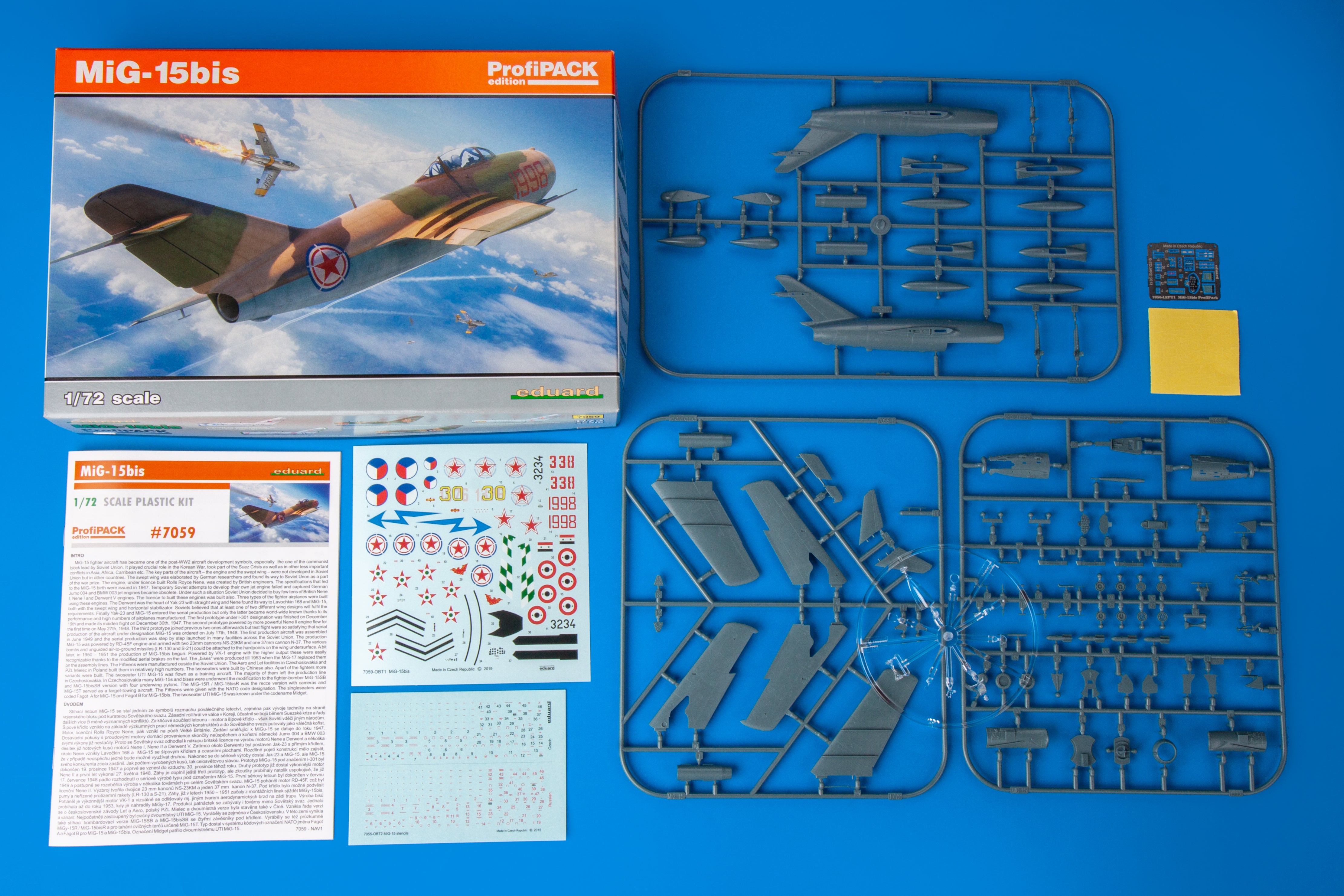 1/72 Mig 15bis, ProfiPack - Hobby Sense