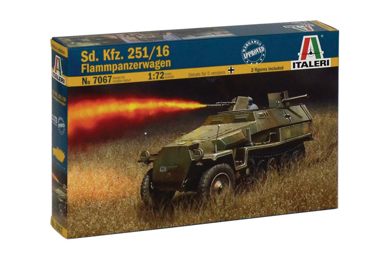 1/72 Sd.Kfz.251/16 Flammpanzerwagen - Hobby Sense