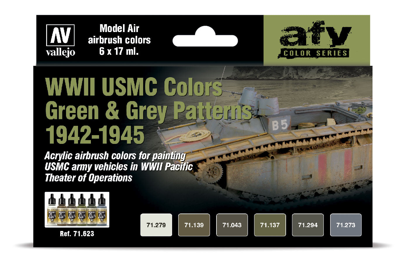 Selection of Vallejo Small Paint Sets Part II - Hobby Sense