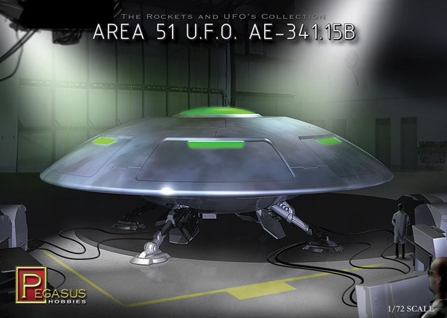 1/72 Area 51 UFO AE-341.15B - Hobby Sense